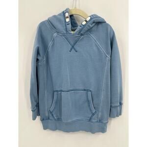 Boden Light Blue Stonewashed Hoodie Size 3-4 years